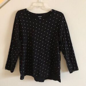 Workshop Republic Clothing Black Long Sleeve Shirt